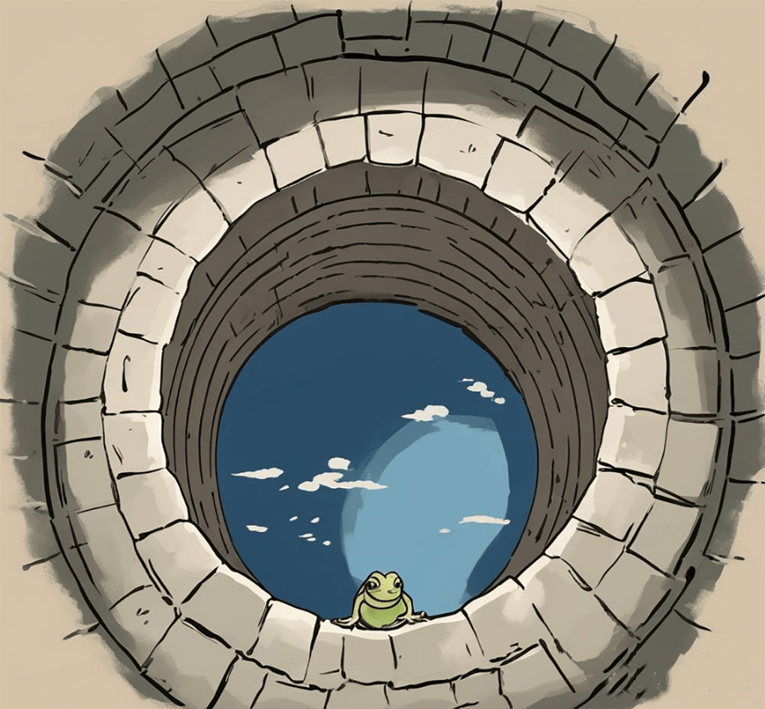 不能坐在自己的井口來觀教育這片天