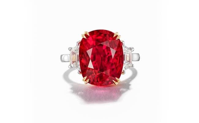 軒靈珠寶收藏10克拉絕礦Winza無燒紅寶石，締造頂級珠寶收藏新標杆